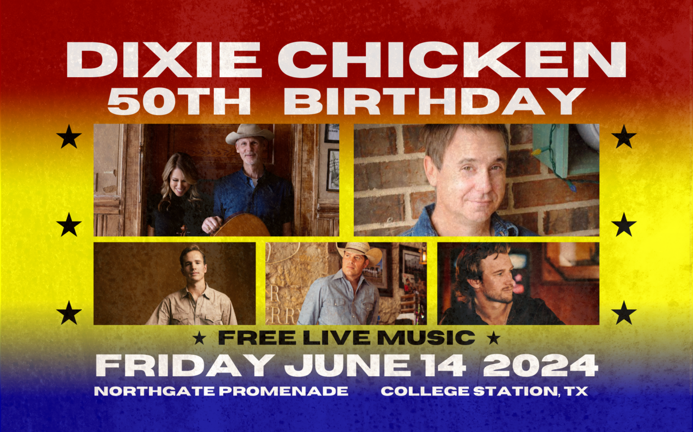 Dixie Chicken 50th Birthday Celebration! | Dixie Chicken – The Oldest ...